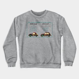 SIMCA CINQ/ SIMCA 8 - advert Crewneck Sweatshirt